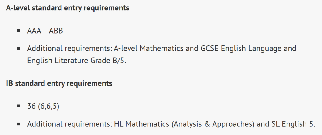 2025年【会计与金融】专业英国TOP10大学申请要求:A-Level/IB/语言! 2025年【会计与金融】专业英国TOP10大学申请要求:A-Level/IB/语言!