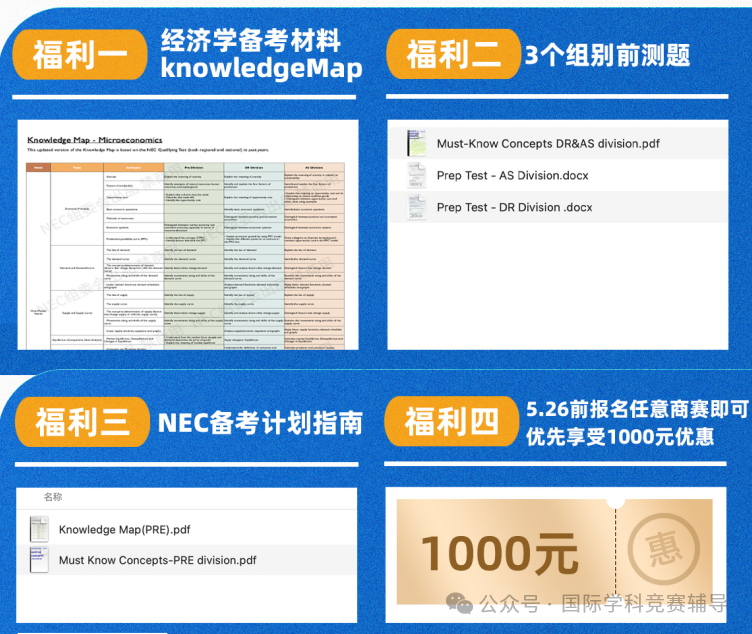 2024-2025年度NEC经济竞赛即将开启报名！