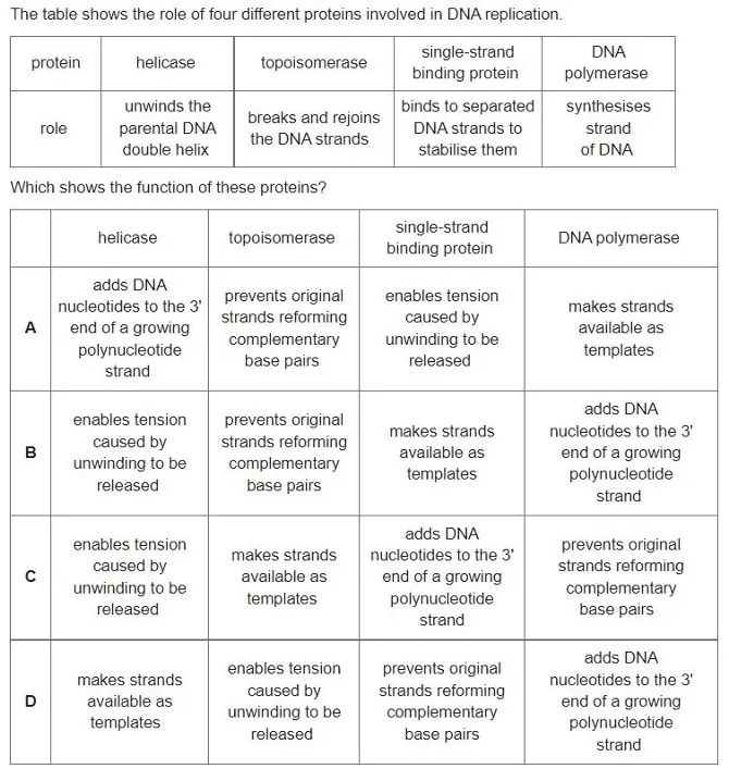 真题解析 | 9700 Biology AS生物选择题常见错误选项类型分析