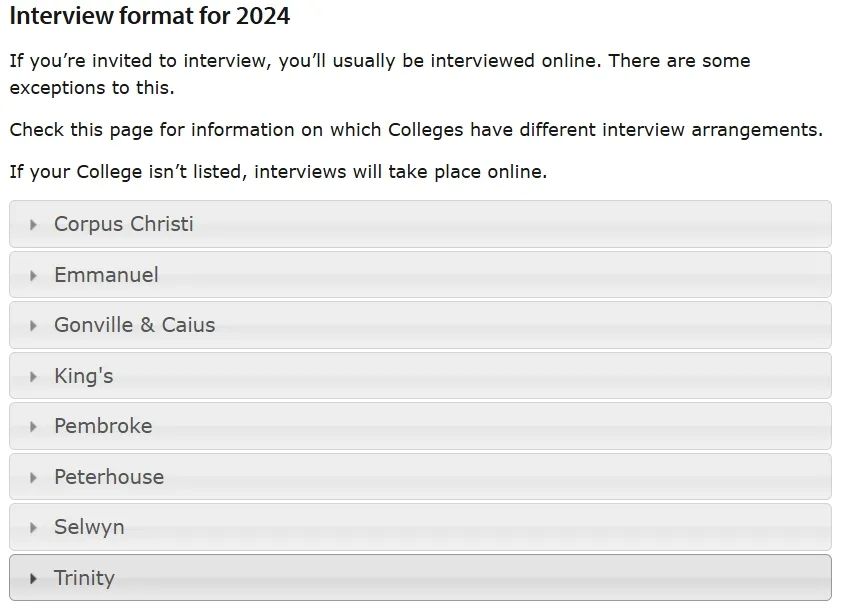 2025 Fall 英本申请者注意：英国牛剑公布面试安排！
