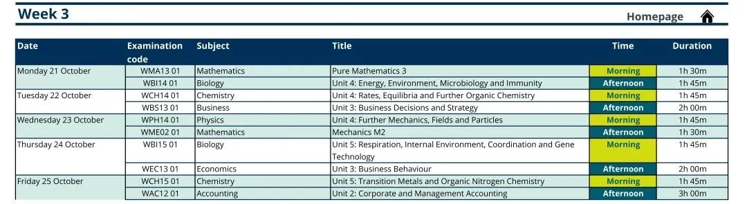 2024年IGCSE/ALevel秋季大考时间安排 | CAIE&爱德思/AQA考试局！