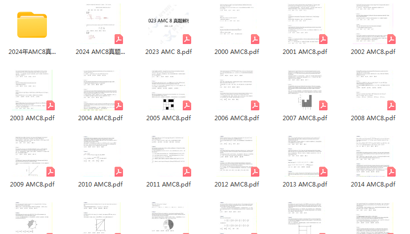 AMC8数学竞赛适合哪类学生参加？AMC8竞赛历年真题分享！
